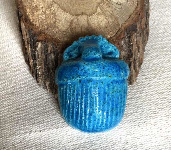 scarabée égyptien céramique terre égyptienne