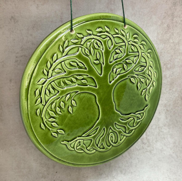 arbre de vie cadeau en céramique fait main celtique