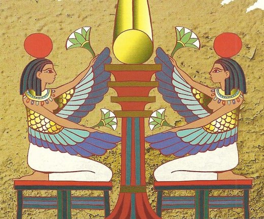 signification du pilier djed et la fête sed symbolique du pharaon