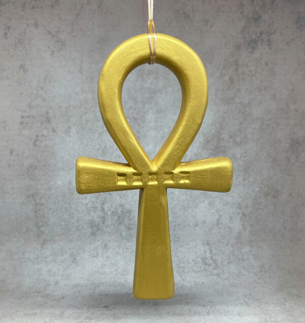 croix de vie égyptienne - Amulette Ankh égyptienne - Blanc