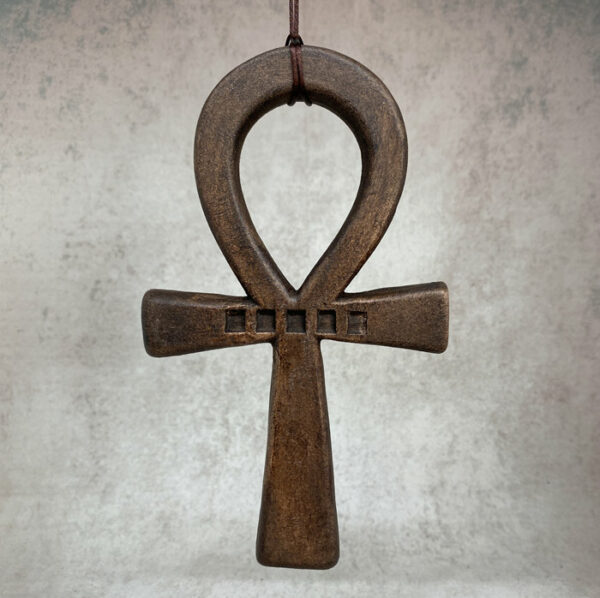 croix de vie égyptienne - Amulette Ankh égyptienne - Grès Naturel