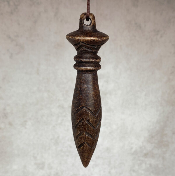 Pendule de thot pendule divinatoire égyptien de Thoth - grès naturel