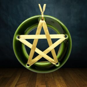 Amulette de chance - Vert - amulette pentagramme chance aux jeux