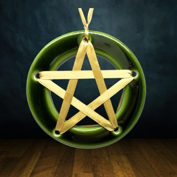 Amulette de chance - Vert - amulette pentagramme chance aux jeux
