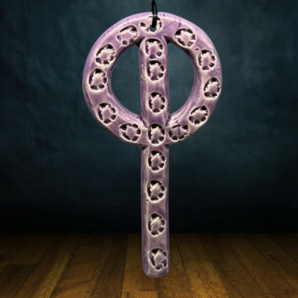 Amulette de protection "Phi" en céramique