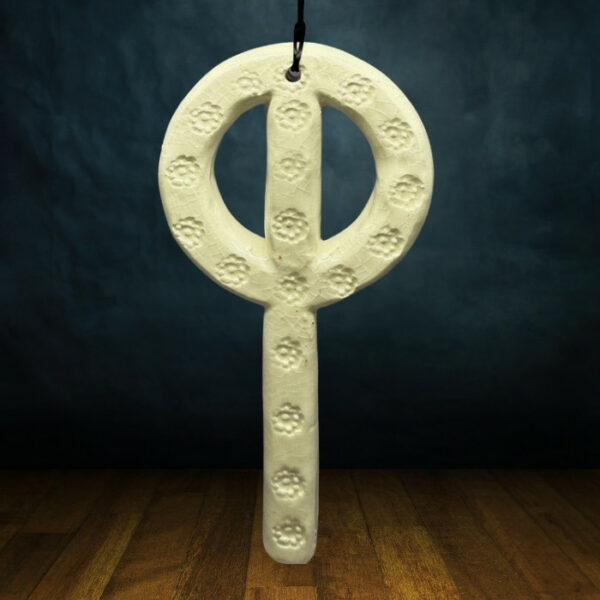 Amulette de protection "Phi" en céramique