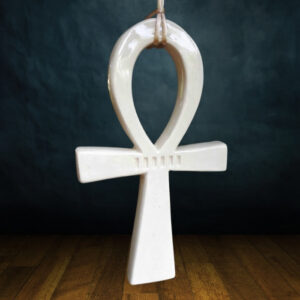 Croix de vie égyptienne - Amulette Ankh égyptienne - Bleu