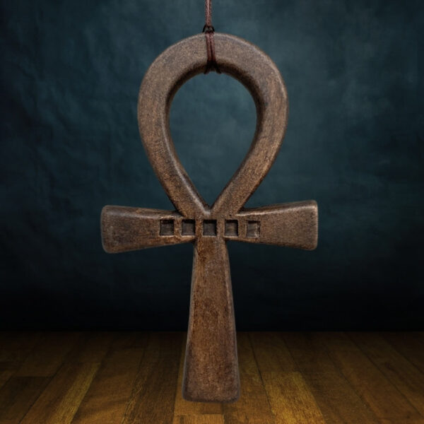Croix de vie égyptienne - Amulette Ankh égyptienne - Bleu
