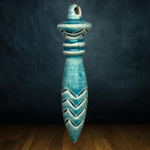 pendule de thot artisanal en céramique - Pendule divinatoire fiable et de radiesthésie