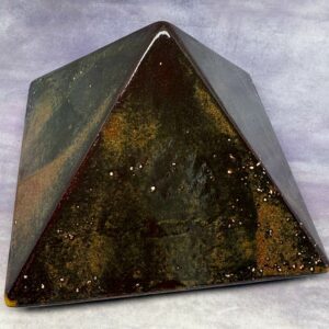 pyramide égyptienne - Pyramide énergétique en céramique - Pyramide énergétique (côté 14 cm) grès naturel