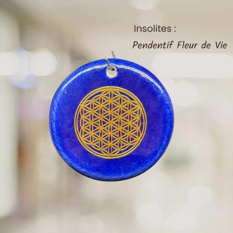 Pendentif fleur de vie