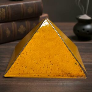 pyramide égyptienne - Pyramide énergétique en céramique - Pyramide énergétique (côté 14 cm)